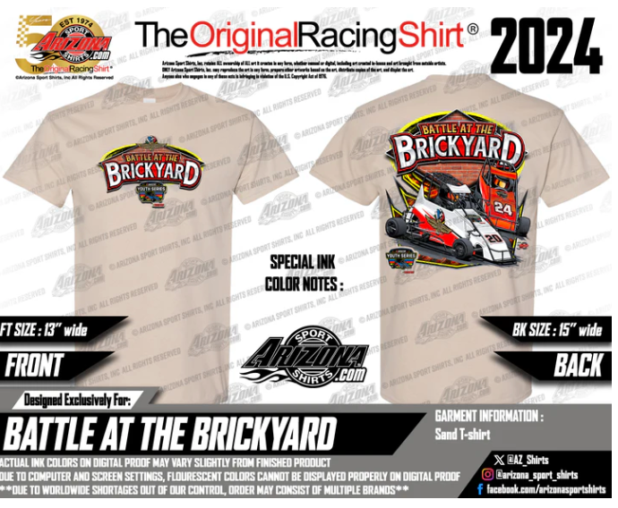 Battle at the Brickyard '24 Event Shirt