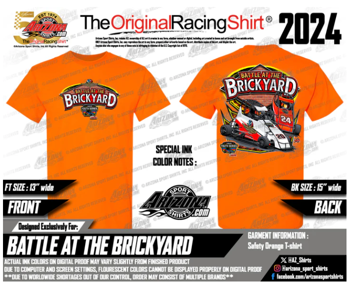 Battle at the Brickyard '24 Event Shirt