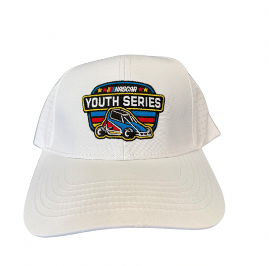 NASCAR Youth Series Snapback Hat - White