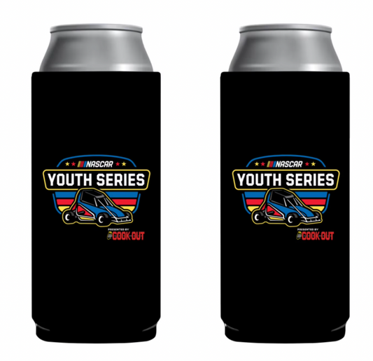 NASCAR Youth Logo Coozie - 12oz Skinny