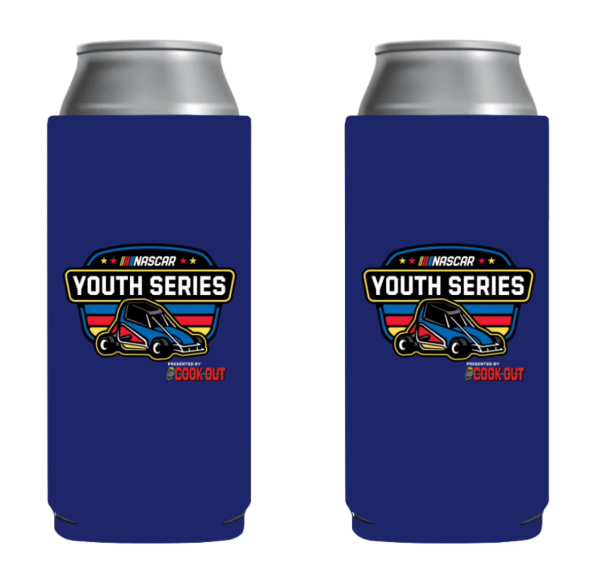 NASCAR Youth Logo Coozie - 12oz Skinny