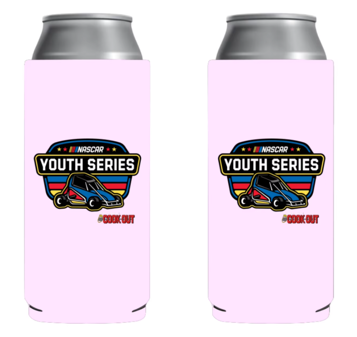 NASCAR Youth Logo Coozie - 12oz Skinny