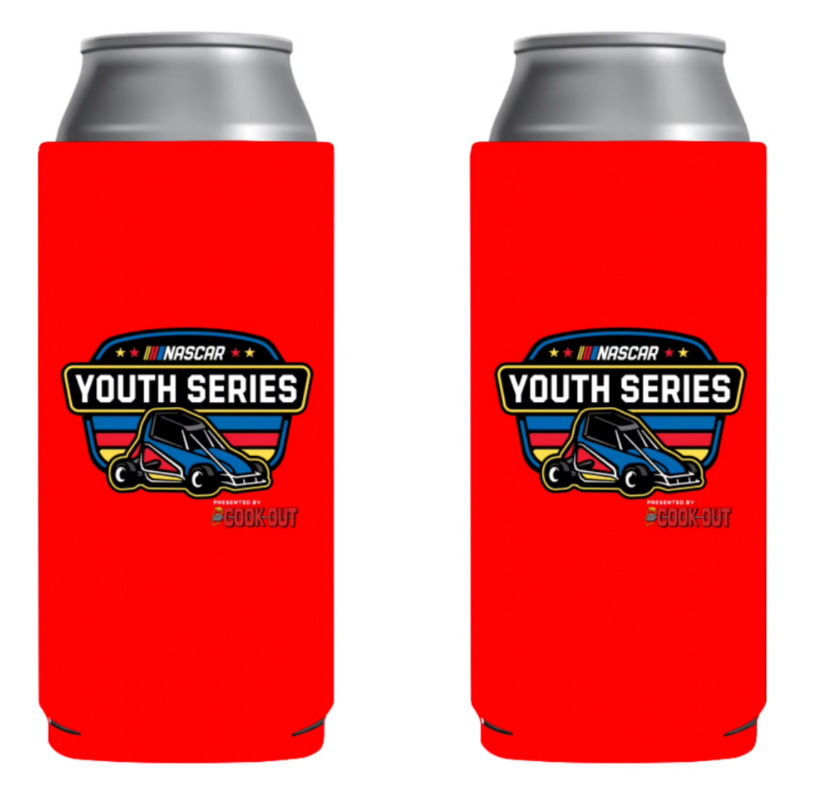 NASCAR Youth Logo Coozie - 12oz Skinny