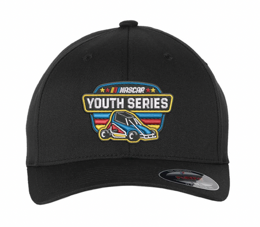 NASCAR Youth FlexFit Hat - Black